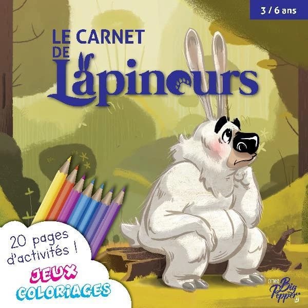 Le Carnet de Lapinours : [Album à colorier]
