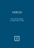 Revue Noesis : Jean Duns Scot : L'oubli de l'être