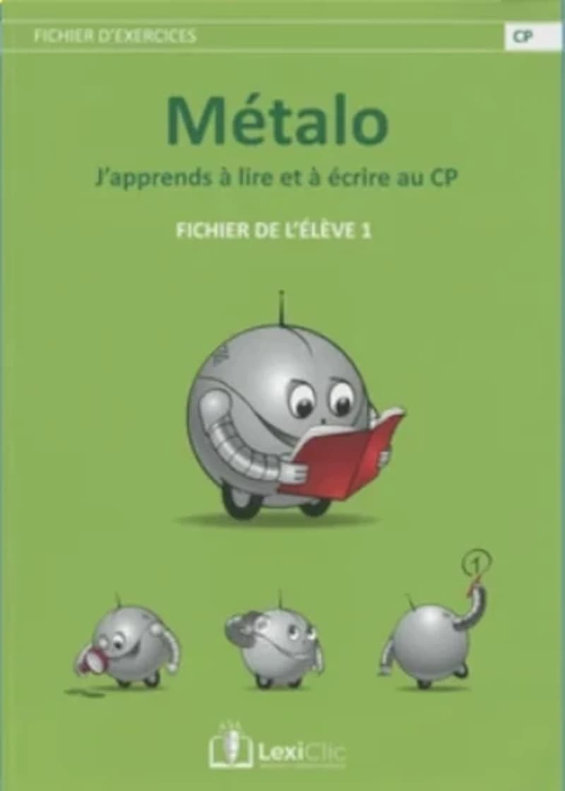 Métalo CP - Fichier de l'élève N° 1