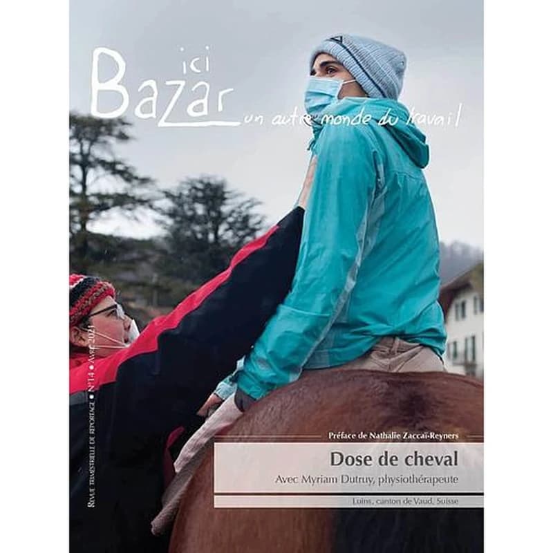 Dose de cheval : Reportage avec Myriam Dutruy, physiothérapeute