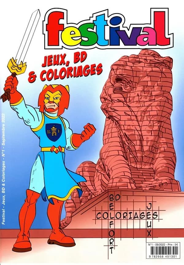 Festival : Jeux, bd et coloriages