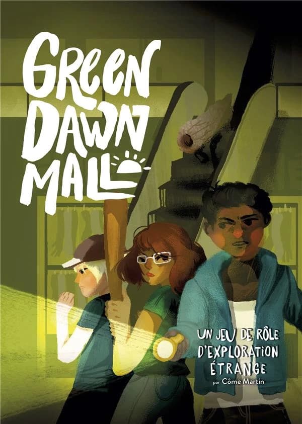 Green dawn mall : un jeu de rôle d'exploration étrange