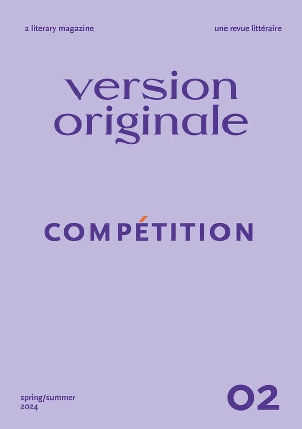 Version Originale no. 2 : Compétition : Revue littéraire