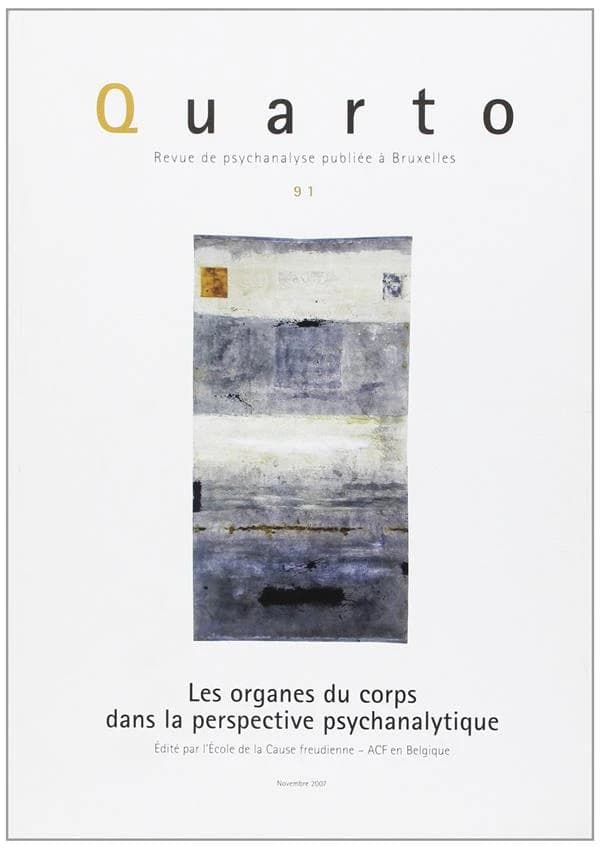 Revue Quarto n.91 : les organes du corps