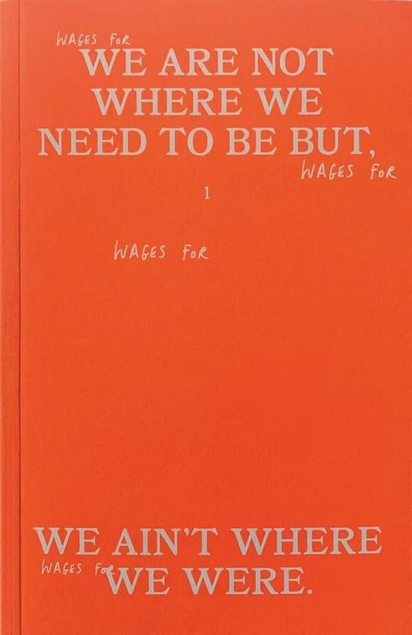We are not where we need to be, but we ain't where we were. volume 1