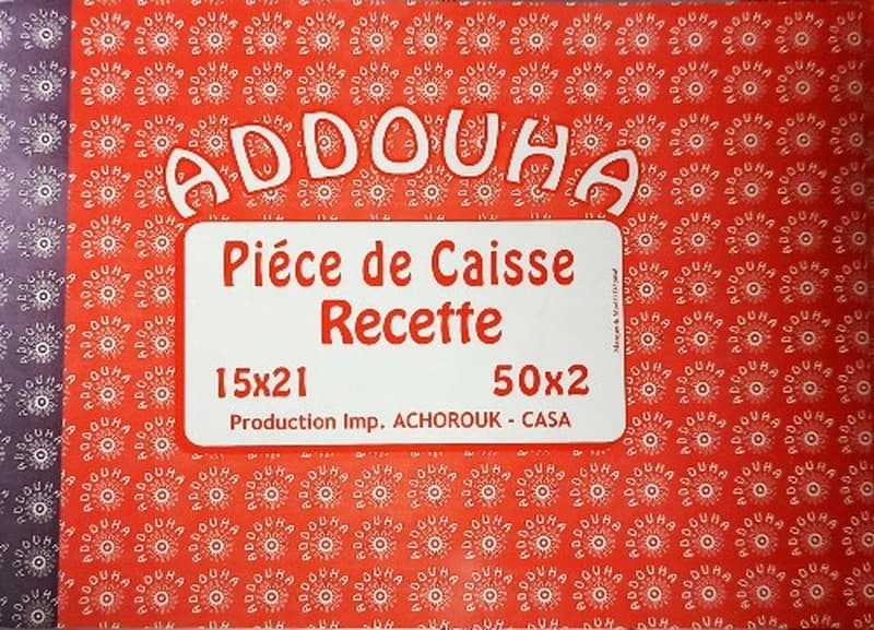 Pièces de Caisse Recette