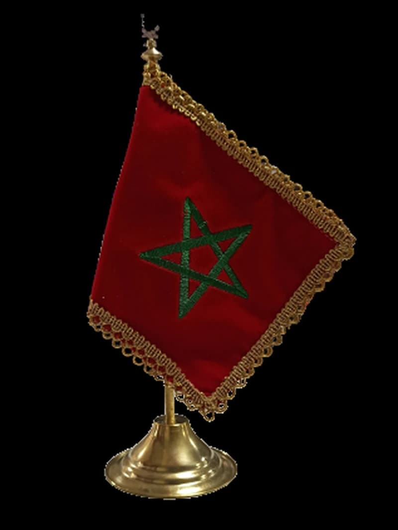 Drapeaux pour le Bureau 28.50 CM