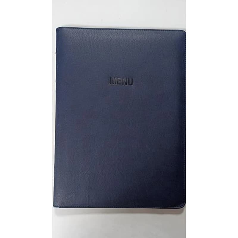 Porte menu avec 2 feuillets internes