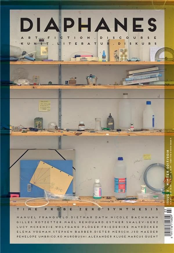 DIAPHANES MAGAZINE No. 3 : Time Probe Zero Synthesis