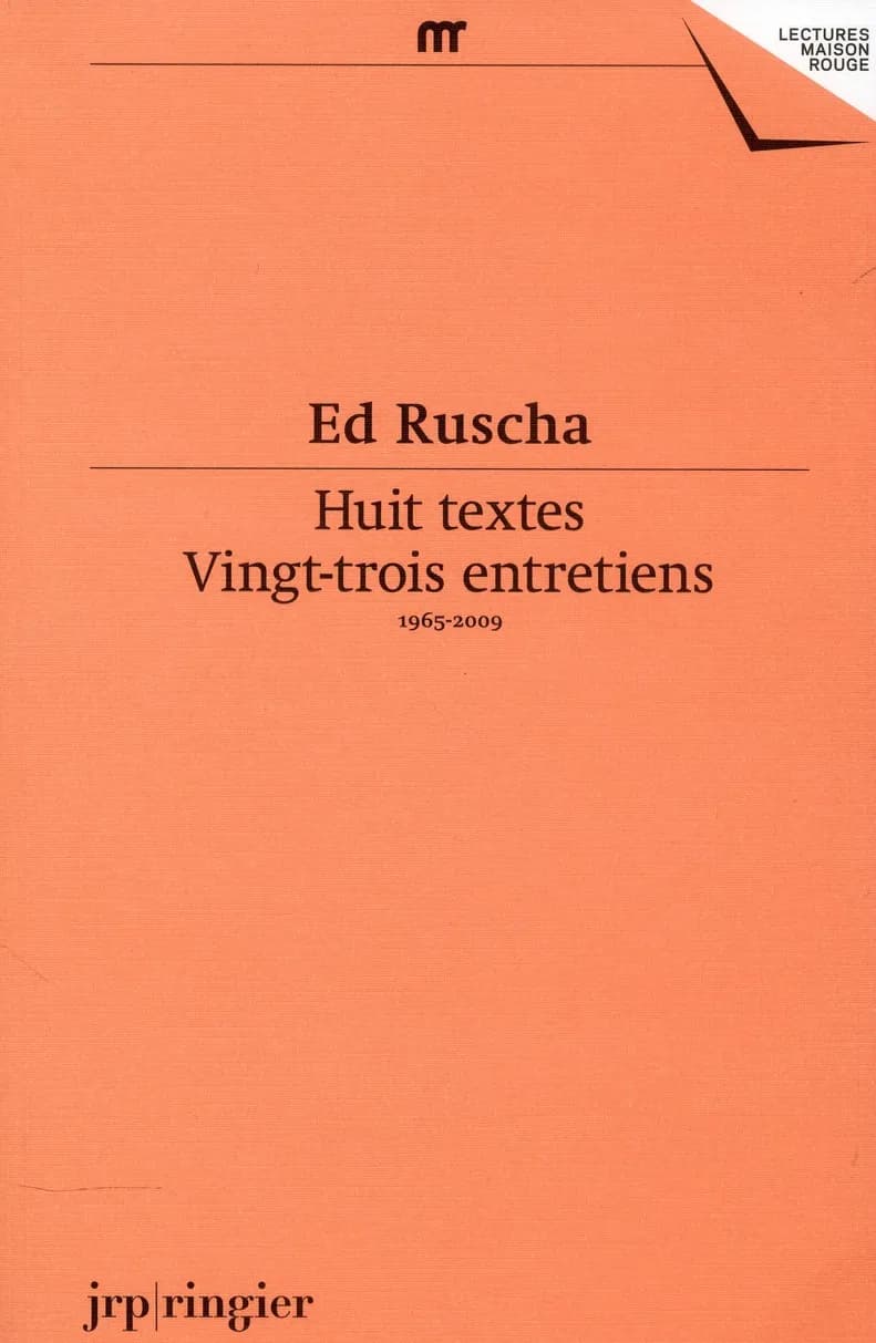 Huit textes. Vingt-trois entretiens : 1965-2009