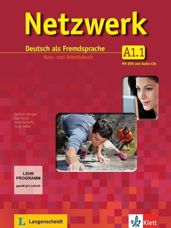 Netzwerk : Kurs- und Arbeitsbuch A1, Teil 1.