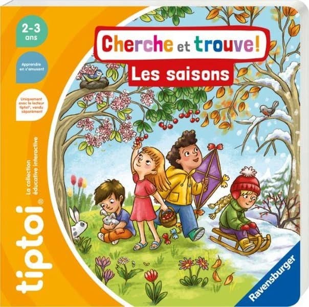 Tiptoi : Cherche et trouve : Les saisons