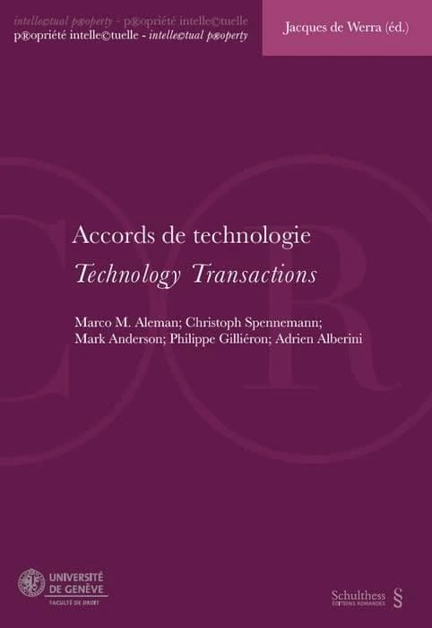 Accords de technologie