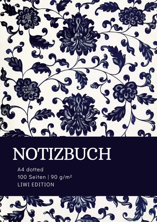 Notizbuch A4 dotted