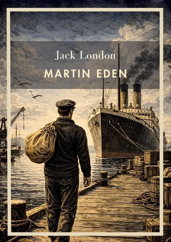 Jack London: Martin Eden (English Edition) : A Story of Artistic Struggle and the American Dream