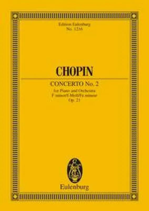 Concerto No. 2 : for piano and orchestra : F minor, op. 21