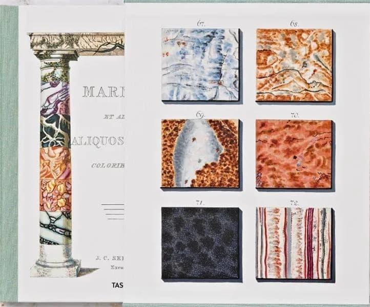Marmora et adfines aliquos lapides coloribus suis ([Reproduction en fac-similé]) J. C. Sepp & filius excuderunt