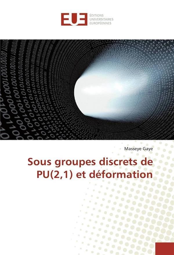 Sous groupes discrets de pu(2,1) et deformation