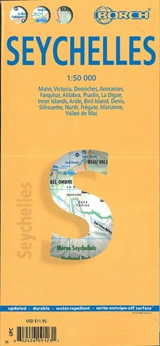 Seychelles (2nd ed.) [réalisé et publié par] Borch map ; [diff. par Cartothèque EGG] : Seychellen