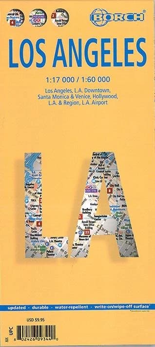 Los Angeles (13th ed.) [réalisé et publié par] Borch map ; [diff. par Cartothèque EGG]