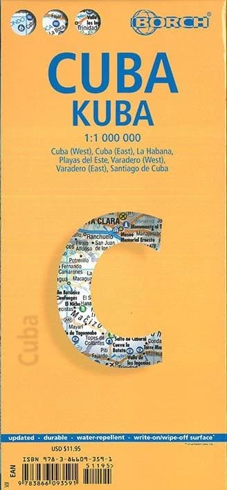 Cuba : La Habana, Playas del Este, Varadero, Santiago de Cuba (5th ed.) [réalisé et publié par] Borch map ; [diff. par Cartothèque EGG] : Kuba