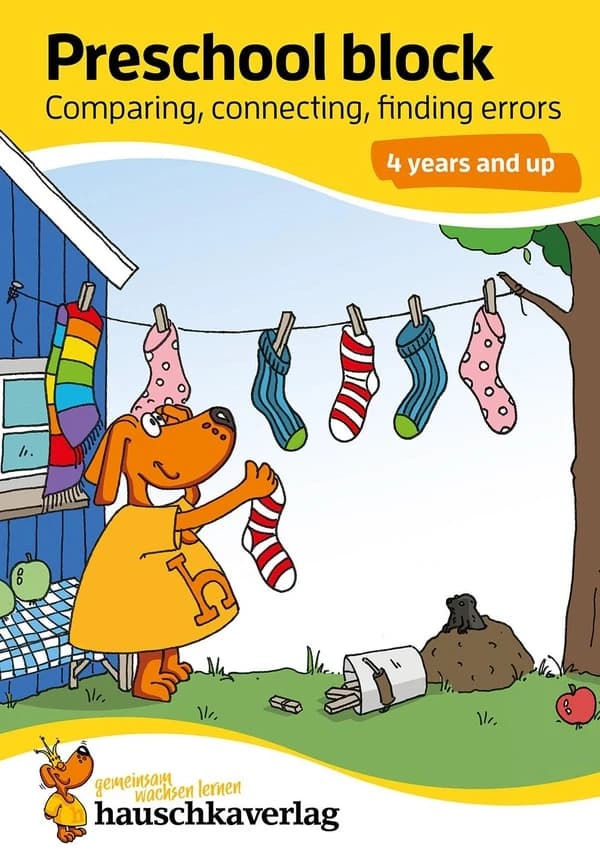 Kindergarten Activity Book from age 4 years