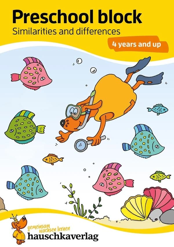Kindergarten Activity Book from age 4 years