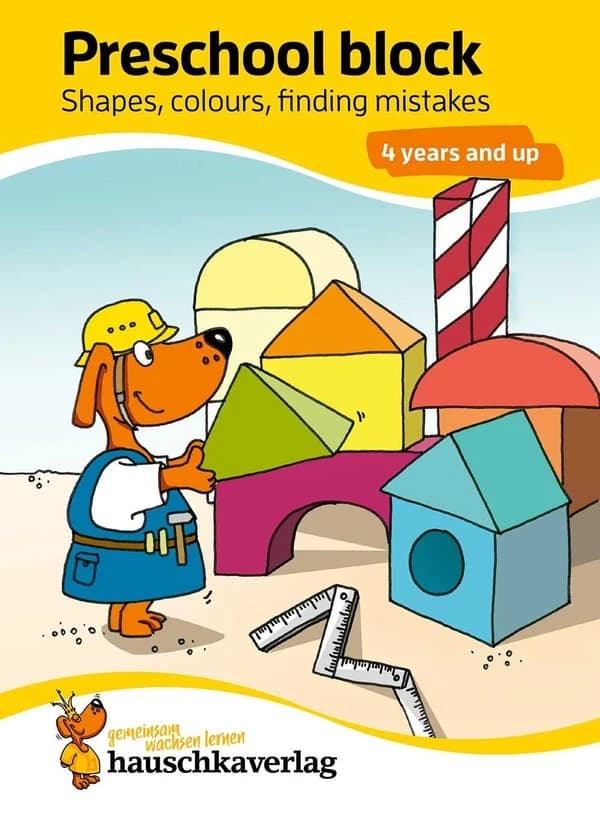 Kindergarten Activity Book from age 4 years