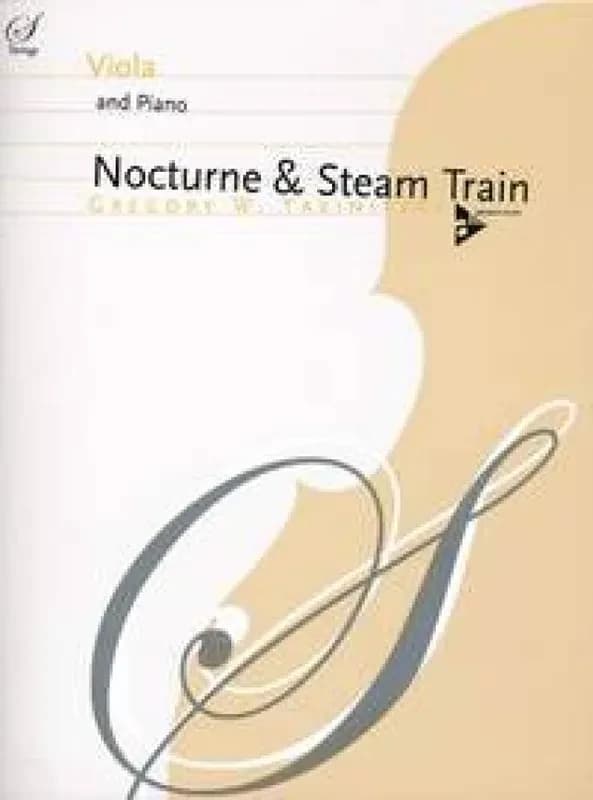 Nocturne & steam train alto-livre +partition