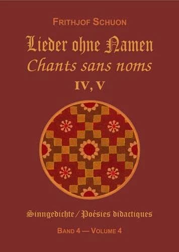 Chants sans noms iv, v (poesies didactiques, vol. 4)