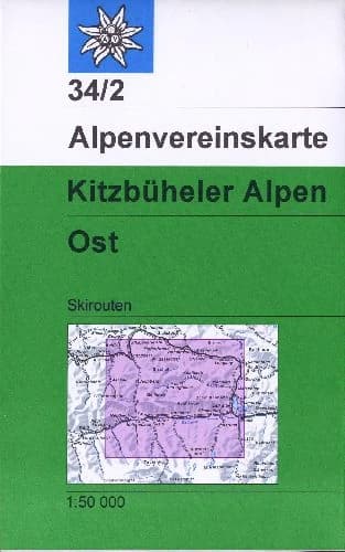 Alpenvereinskarte ; kitzbüheler Alpen ; Ost