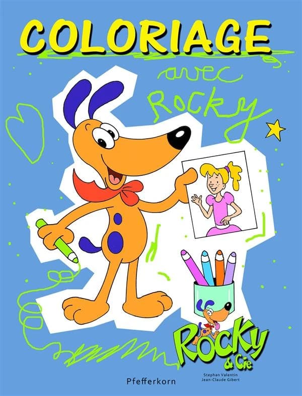 Coloriage avec Rocky