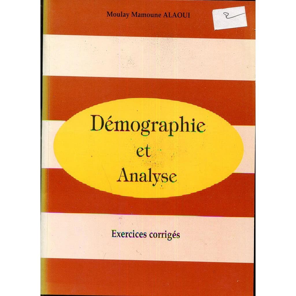 Démographie et Analyse - exercices corrigés