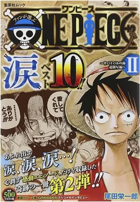 Fan ga erabu wan pisu namida besuto ten