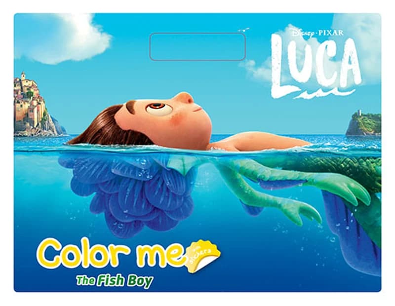 color me the fish Boy
