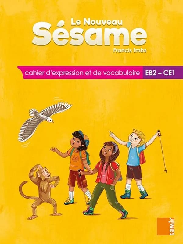 Cahier d'expression et de vocabulaire EB2 ; le nouveau Sésame