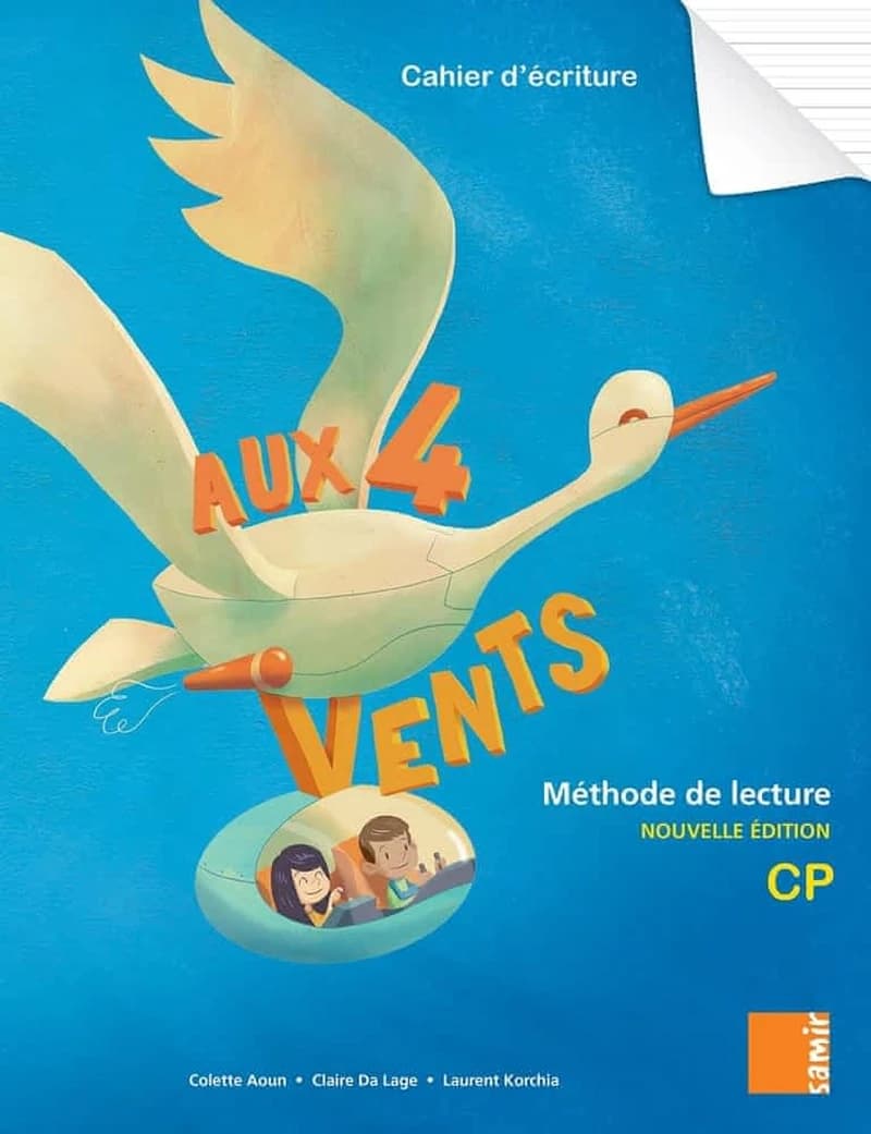 AUX 4 VENTS : cahier d'écriture CP