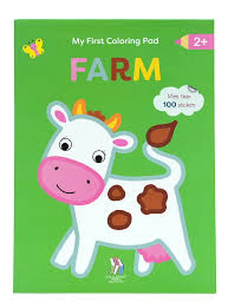 My First Coloring Pad - Farm +2