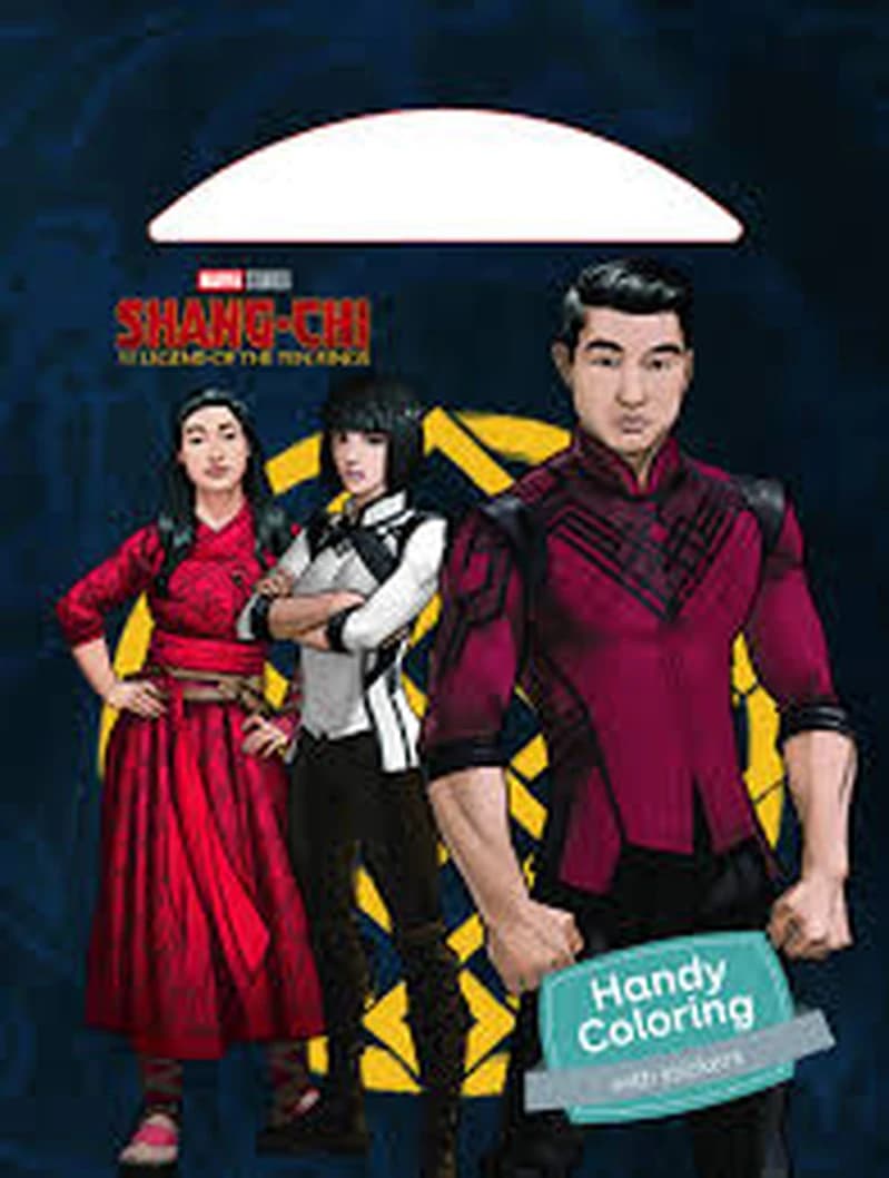 Handy Coloring with stickers - Shang-chi and the legend of the ten rings