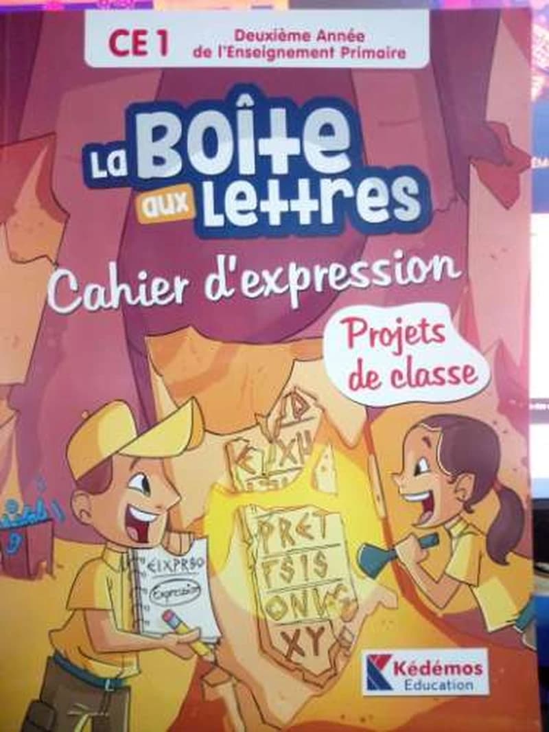 LA BOITE AUX LETTRES CAHIER D'EXPRESSION CE1
