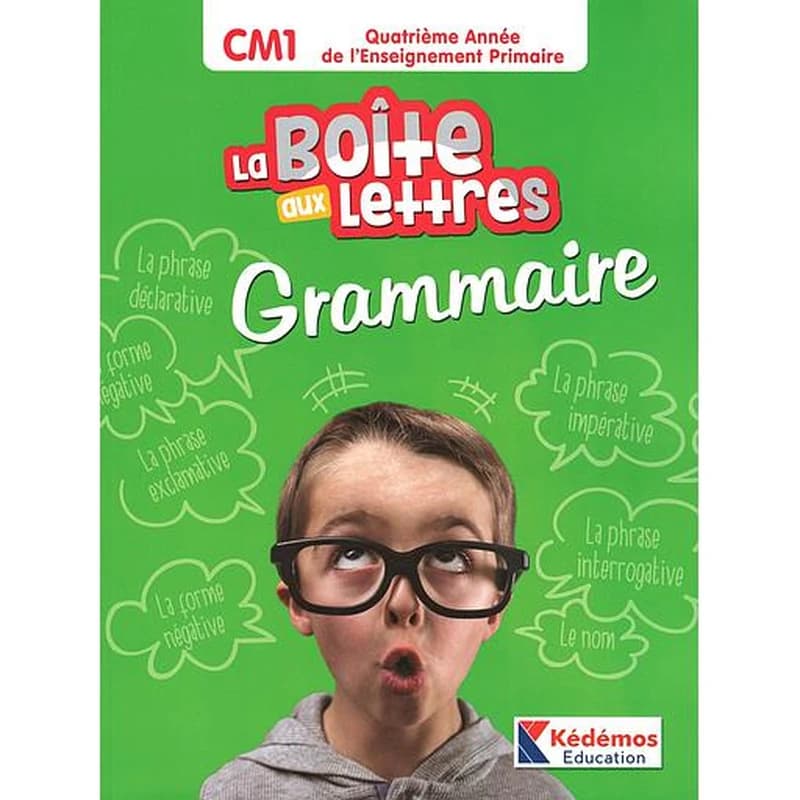 La boite aux lettres CM1 - cahier de grammaire