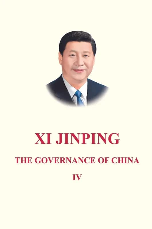 La gouvernance de la chine iv, relie (en anglais)