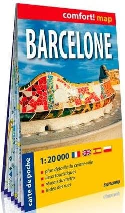Barcelone : carte de poche
