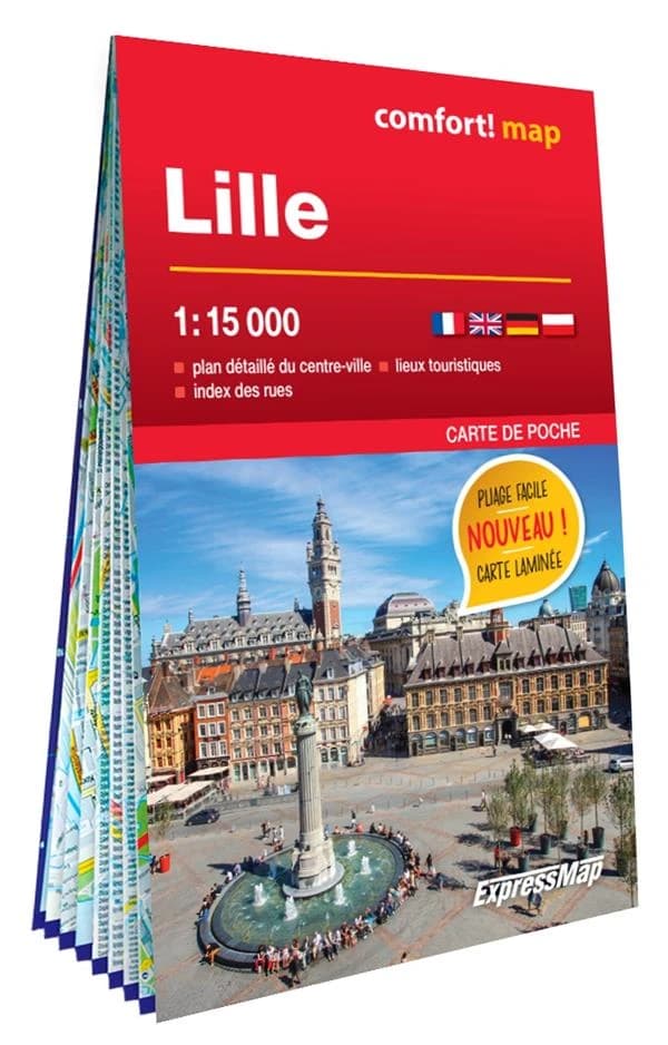 Lille : carte de poche