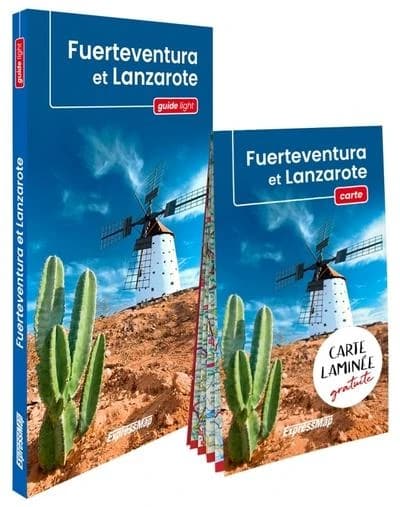 Fuerteventura et Lanzarote : Avec 1 carte laminée 1