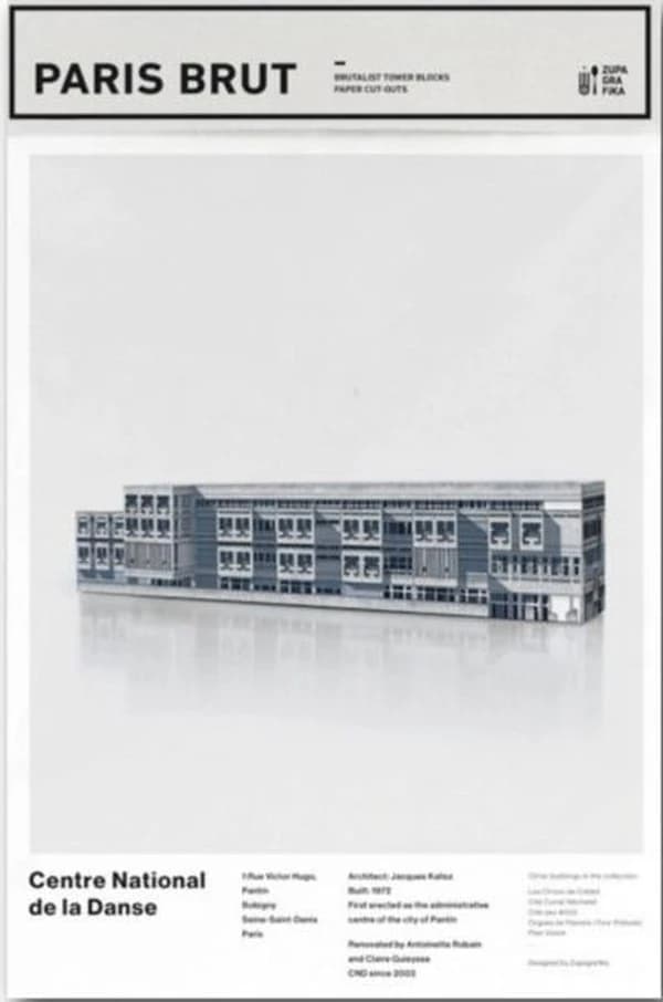 Paris Brut : Centre National de la Danse : Build Your Own Brutalist Paris