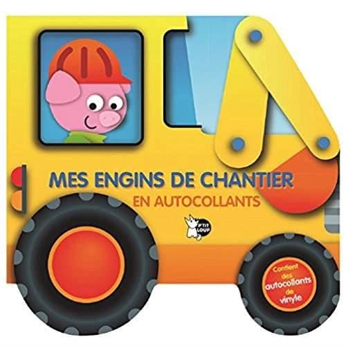 Mes engins de chantier en autocollants