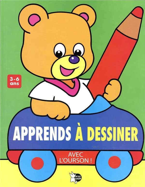 Apprends à dessiner avec l'ourson !