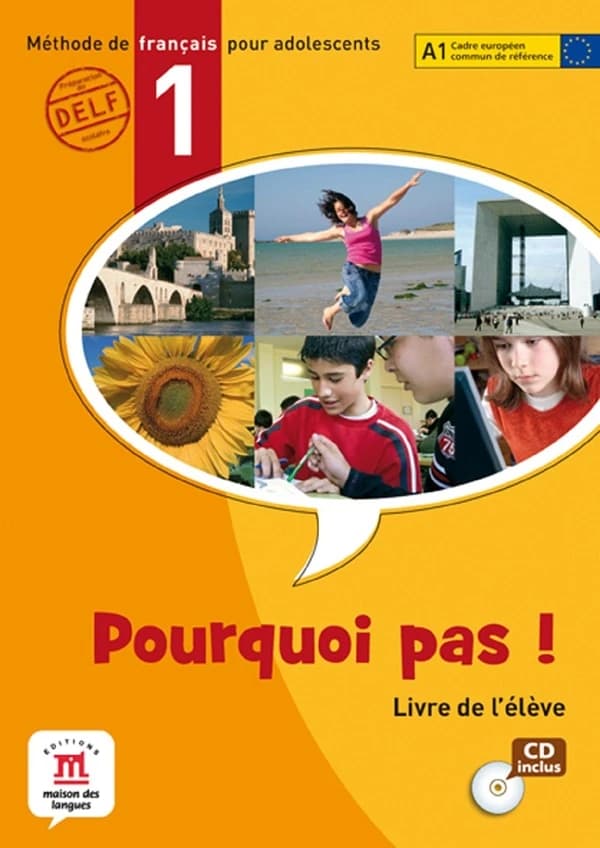 Pourquoi pas Tome 1 ; livre de l'élève + cd