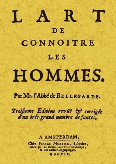 L'art de connoitre les hommes